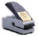 Desk Embosser MarkMaker Brass Name Plate